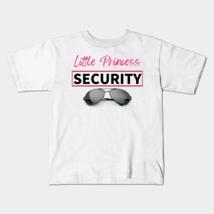 Cute Little Princess Security Kids T-Shirt